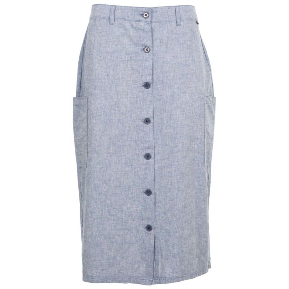 Trespass Womens/Ladies Alexie A-line Midi Skirt / Navy Blue